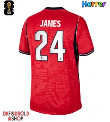 England Reece James #24 Udebanetrøje VM 2026 Kort ærmer England Reece James #24 Udebanetrøje VM 2026 Kort ærmer